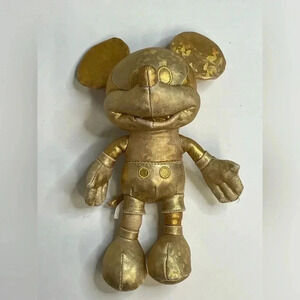 Disney Mickey Mouse Year of the Mouse 2020 Gold Plush Limited Edition